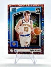 Tyler Kolek 2024-25 Donruss Optic Rated Rookie Photon SP #257 Knicks