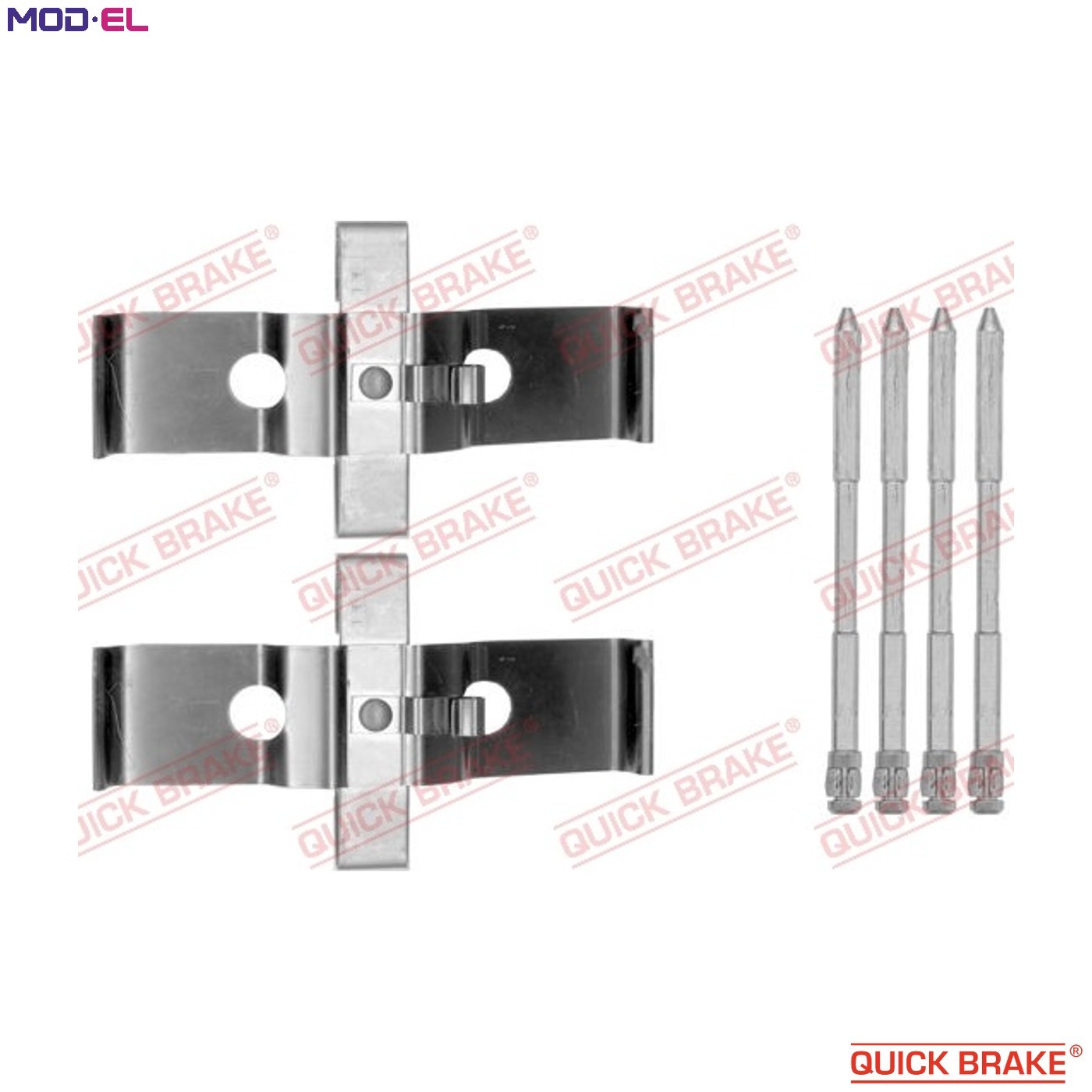 4x ✅Fits QUICK BRAKE 109-1796 Accessory Kit, disc brake pads ⭐UK Seller⭐ - Image 12