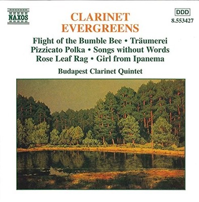 Budapest Clarinet 5Tet - Clarinet Evergreens - Budapest Clarinet 5Tet CD DQVG