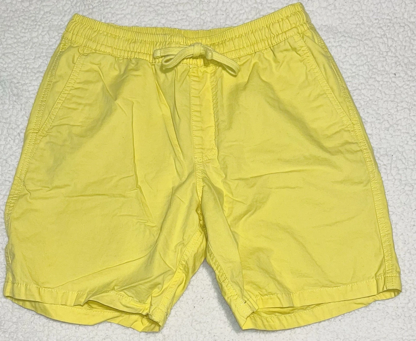 Pantaloncini uomo Vans gialli pull on taglia small con tasche vita elasticizzata