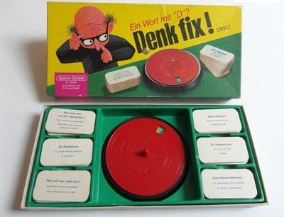 Denk fix!  DBWZ  - Ein Wort mit ''D''? Orginalausgabe, Spear-Spiel 26303 - Rarität