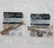 Toilet Bowl Bolts 2 Pks of 2 Heavy Duty 5/16 In. X 3-1/2 In. Bowl-To-Floor