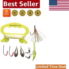 Compact 10-Piece Survival Fishing Kit for Campers & Hikers - Lightweight Safety
