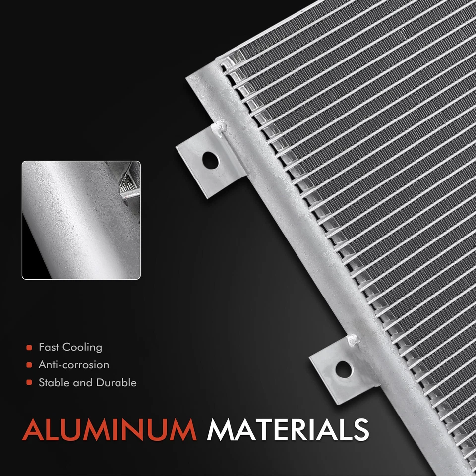 Condensador AC com suporte para Kenworth W900 1994-1996 1998-2009 C500 T800 - Imagem 2 de 4