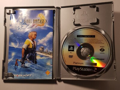 Final Fantasy 5 Jeu Final Fantasy X PS2 Platinum – Version PAL-FR Occasion, En Bon état, Complet Final Fantasy 10