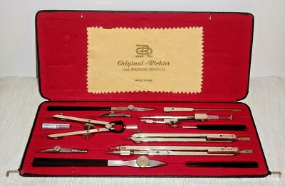 DRAFTING DRAWING SET ORIGINAL RICHTER PRACISION KOPERNIKUS VII DDR GER