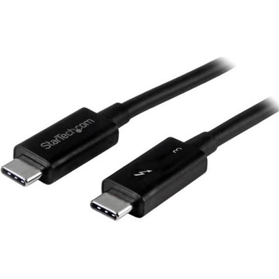 StarTech.com Thunderbolt 3 Cable - 40Gbps - Daisy Chainable - Passive - USB C Ca
