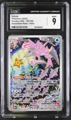 veluza pokemon card Veluza 192/182 SV04: Paradox Rift Holo for sale online