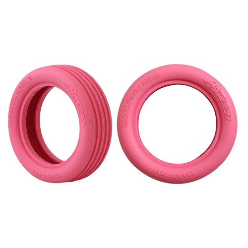 Blockhead Motors X Sweep Square Armor Pink Tire 2WD Front 2.2 RC Buggy #BHM493