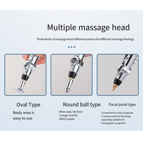 Electronic Pulse Analgesia Pen Body Pain Relief Acupuncture Point Massage Pen UK - Picture 10 of 15