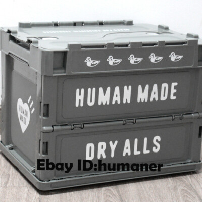 HUMAN MADE 収納ボックス 20L グレー HUMAN MADE Outdoors Folding High-Capacity Multi-function Storage