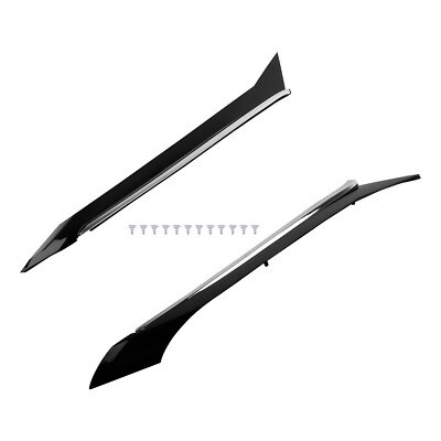 2pcs Rear Body Molding Pillar Trim For Nissan Maxima 2016-2021 C-Pillar LH & RH