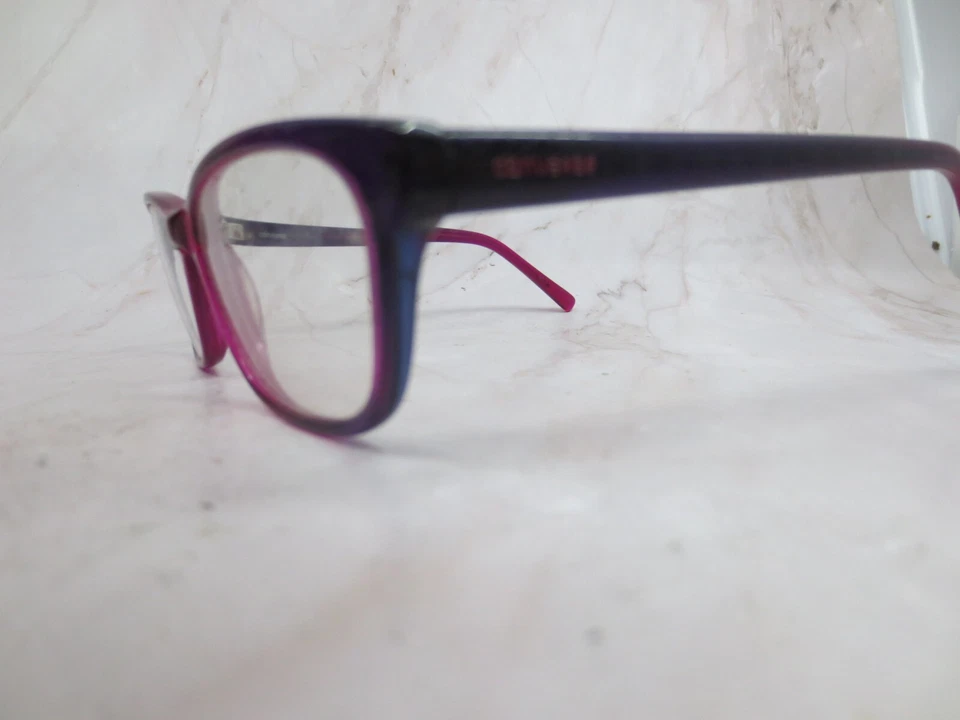 Converse очки ОПРАВА женщин фиолетовый металлический прямоугольник полный ободок 52-16-135 - Изображение 2 из 4