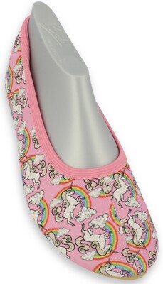 BECK Gymnastikschuhe Turnschuhe Schläppchen Mädchen Gr. 23-35 - 271 Rainbow