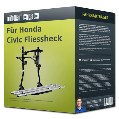 Menabo Fahrradträger Cobra Plus für Honda Civic Fliessheck VI Typ MA/MB NEU