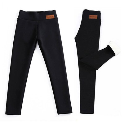 Damen Winter Leggings Mit Sherpa Fleece Futter –  Produktbild-Vorschau 6