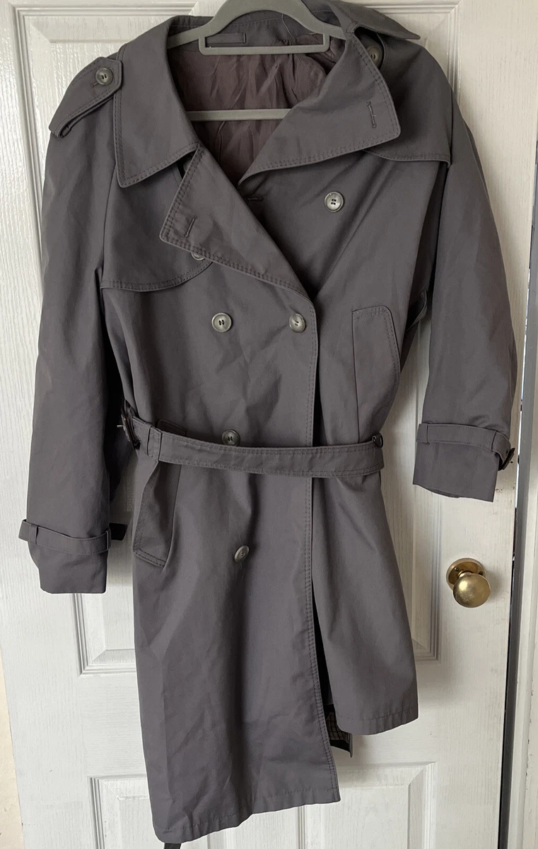 Canada Ladies Grey Trench Coat 36 Chest