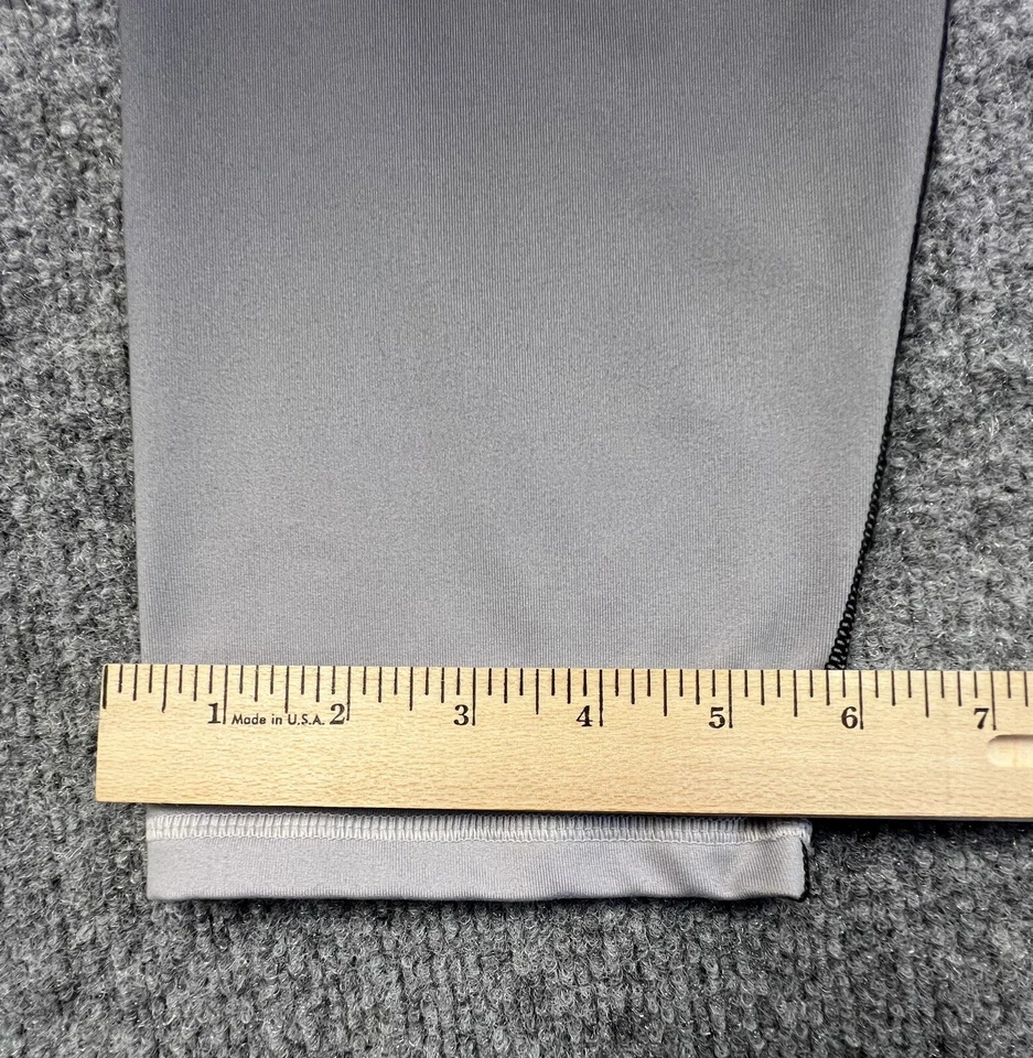 Leggings Capri Aerie Chill Play Move Talla Grande Gris Blanco Entrenamiento Atlético Foto 2 de 4