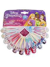 Disney Ultimate Princess Celebration Hair Snap Clip Barrettes 12 pieces