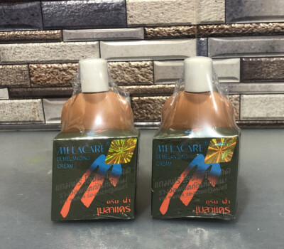 2 Pk Thailand Melacare Demelanizing Whitening Cream Lotion Sunscreen 1 0 Oz Ebay