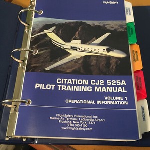 Cessna Citation CJ2 525A Pilot Training Manual, Vol. 1 Operational Information