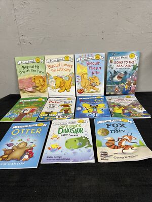 Lot of 11 I Can Read my First Reading￼ Pete The Cat Biscuit  Kids  Books