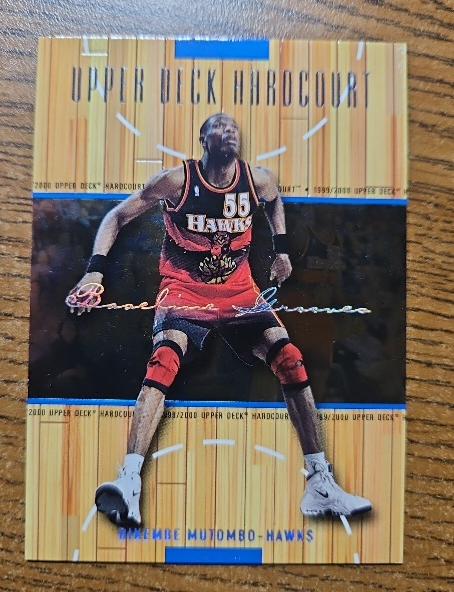 1999-00 Upper Deck Hardcourt - #1 Dikembe Mutombo #496/500