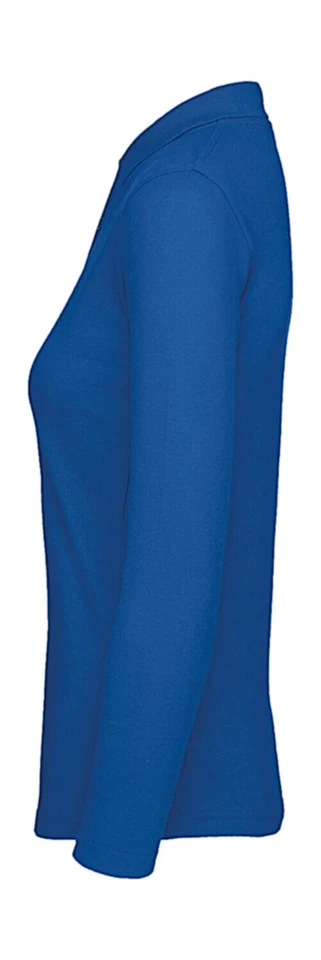 2 Stück Set Damen Regular Fit Poloshirt B&C Baumwolle 40°C XS-3XL ID.001 LSL PWI - Bild 4 von 4