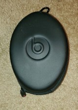 OEM Monster Beats by Dr. Dre Headphone Carrying Case Hard Black Full Zip Around