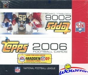 2006-Topps-Football-MASSIVE-24-Pack-Factory-Sealed-Retail-Box-288-Cards