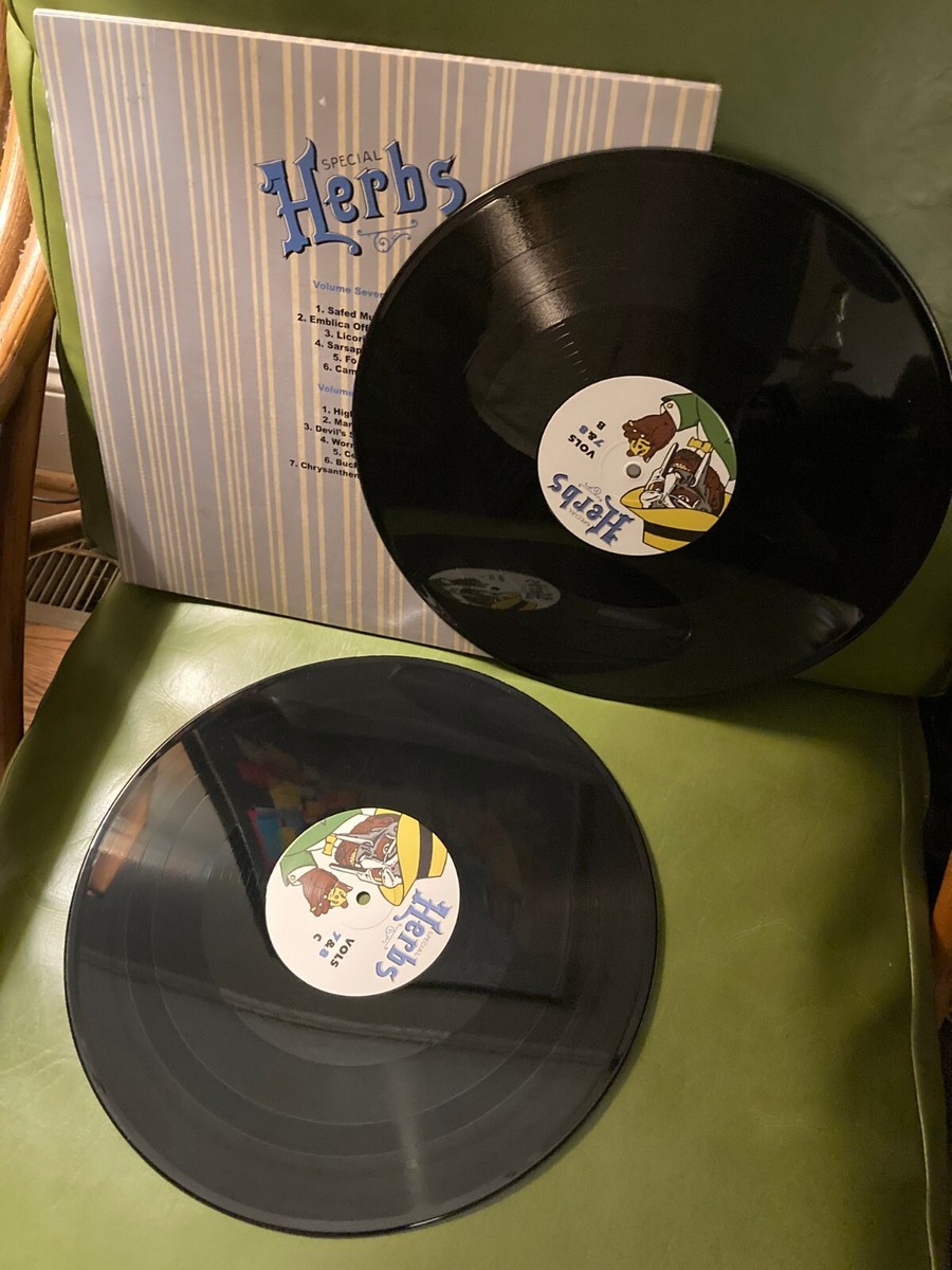 激レア L FINGERS SPECIAL HERBS vol 7 ８ MF Doom Metal Fingers - Special Herbs Vols 7 & 8 (2xLP Vinyl