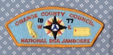 JSP 1977 - Orange County Council  Nat'l  Jamboree  -Mint-