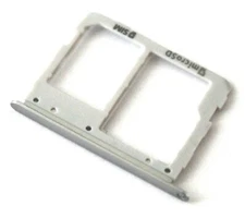 OEM SAMSUNG GALAXY TAB S3 9.7 SM-T820 SILVER DUAL SIM MICRO SD CARD HOLDER TRAY