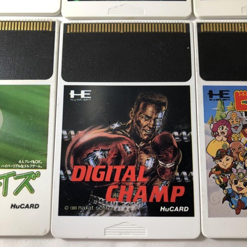 PC Engine HuCARD software 10-piece set, operation unconfirmed - Picture 10 of 14