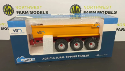 AT COLLECTIONS 1:32 SCALE VGM EVO TRIPLE AXIS GRAIN TRAILER