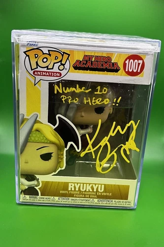 Katelyn Barr * Signed Funko Pop! #1007 My Hero Academia Ryukyu JSA COA F05