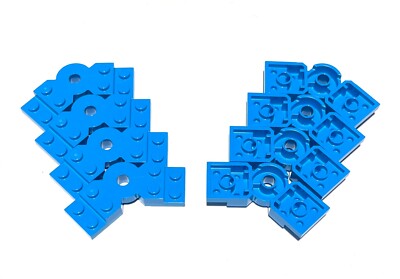 LEGO X8 PLATE, ROTATED, 45 DEG Dark Azur Color 6365678 79846 | eBay