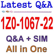 Best Exam Practice Material for 1Z0-1067-22 Exam Q A SIM