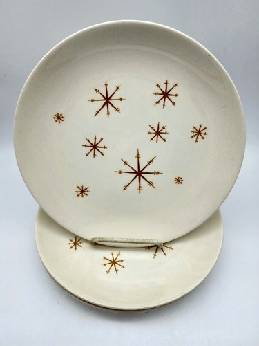Platos de cena atómicos MCM Royal China Ironstone Star Glow Starburst CADA UNO (1) - Imagen 3 de 8