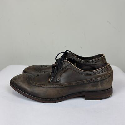 John Varvatos Star USA Wingtip Brogue Oxford Dress Shoes  display picture 1