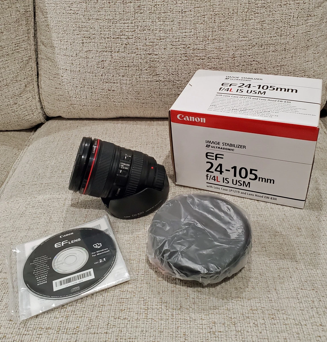 Canon EF 24-105mm f/4L IS USM Lens | eBay