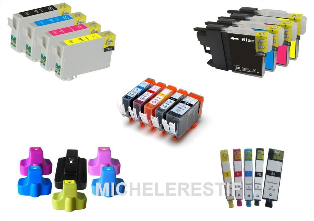 Cartouche BROTHER LC900 pack d'encre compatible pour votre bureau MFC410