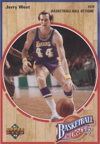1991-92 Upper Deck Basketball Heroes Jerry West Jerry West Lakers