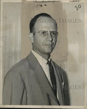 1959 Press Photo Dr. David Edington Jr., minister at Spring Hill Church, Mobile