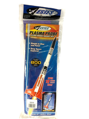 Estes Plasma Probe # 3211 Flying Rocket Kit 18.5'' Length Factory Sealed