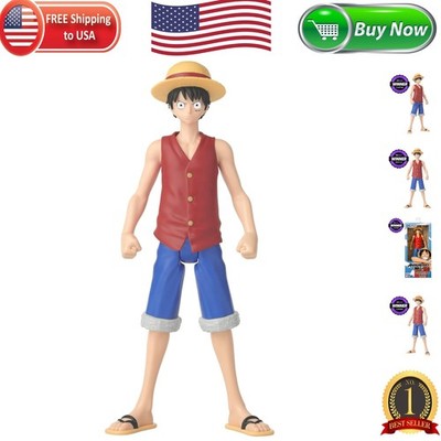 Vibrant 12'' Monkey D. Luffy Action Figure - Anime-Accurate Collectible