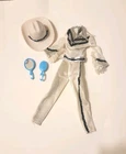 Vintage Western Barbie Outfit, Hat, Accessories