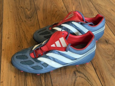 adidas Predator Precision FG UK 9 1/2 EU 44 Blau/Weiß/Rot Limitiert sehr selten!