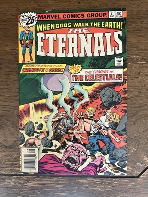 The Eternals #2 25 Cent Variant (Marvel Comics August 1976)