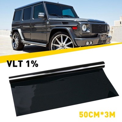 Mirror Tint Window Film Privacy Protect UV Reflective Sun Block For Home 1% VLT